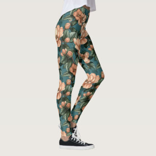 Gardenias Blomma Kvinnor Aktiv Kläder Gardenias Gn Leggings