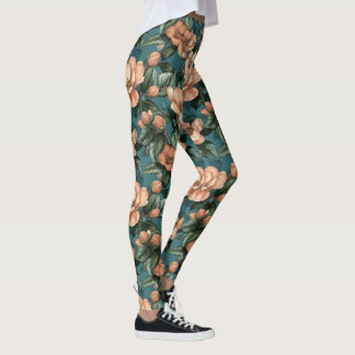 Gardenias Blomma Kvinnor Aktiv Kläder Gardenias Gn Leggings