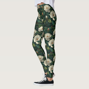 Gardenias Blomma Maternity Gardenias Gnista Leggings
