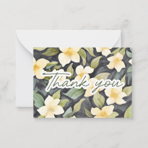 Gardenias från Gratitude Tackkort Anteckningskort