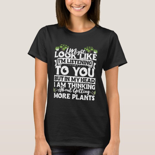 Gardening Apparel Gardener for Landscaping  Women  T Shirt (Framsida)