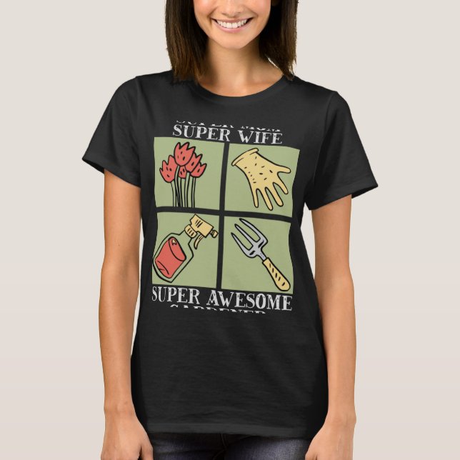 Gardening Mom Plant  Gardener Succulent Mothers Da T Shirt (Framsida)