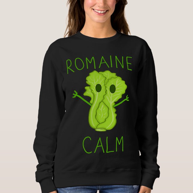 Gardening Pun Romaine Calm Gardener T Shirt (Framsida)