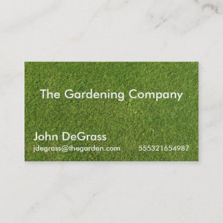 Gardening Services Visitkort