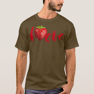 Gardening Strawberries and Fruit Strawberry Pickin T Shirt