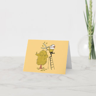 Gardening themed card for men, any occasion kort