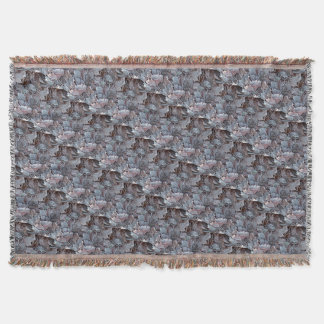 GardenLeavesThrow Blanket Filt