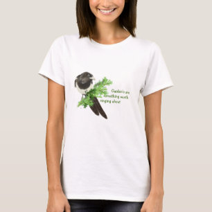 Gardens är något värt att sjunga Magpies T Shirt