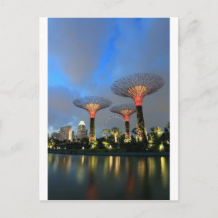 Gardens av Singapore Supertree Grove Vykort