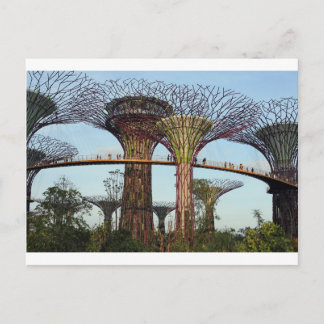 Gardens av Singapore Supertree Grove Vykort