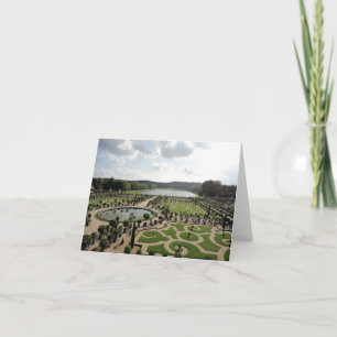 Gardens i Versailles Anteckningskort