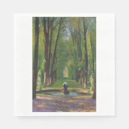 Gardens i Versailles palats (Frankrike) Pappersservett