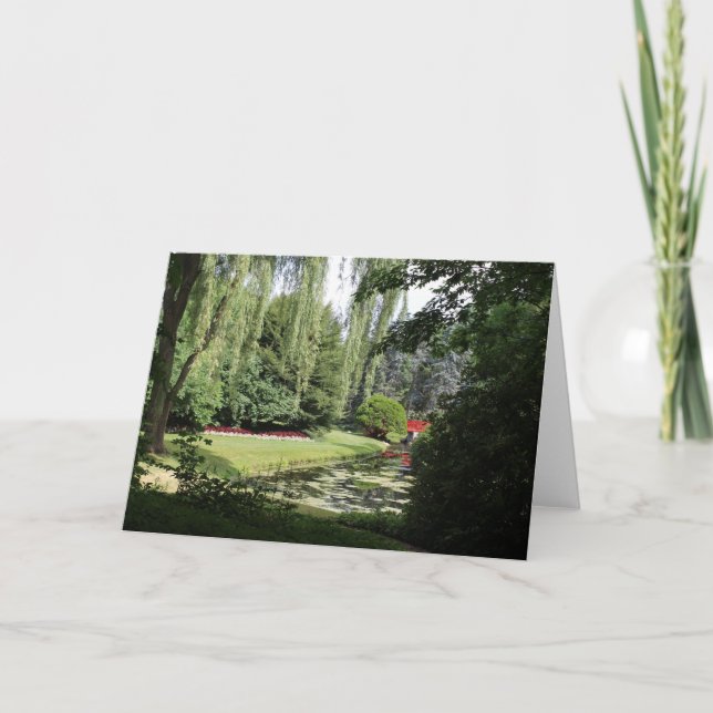 Gardens - Midland Michigan Greeting Card Kort (Framsida)