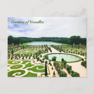 Gardens of Versailles Postcard Vykort