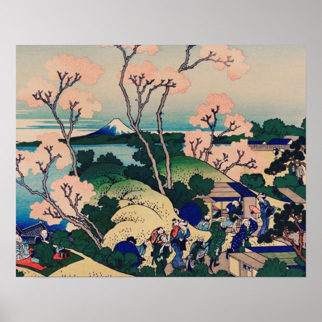 Gardens Oriental Scenery Poster (Framsidan)