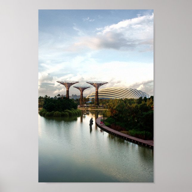Gardens vid Bay, Singapore - Poster (Framsidan)
