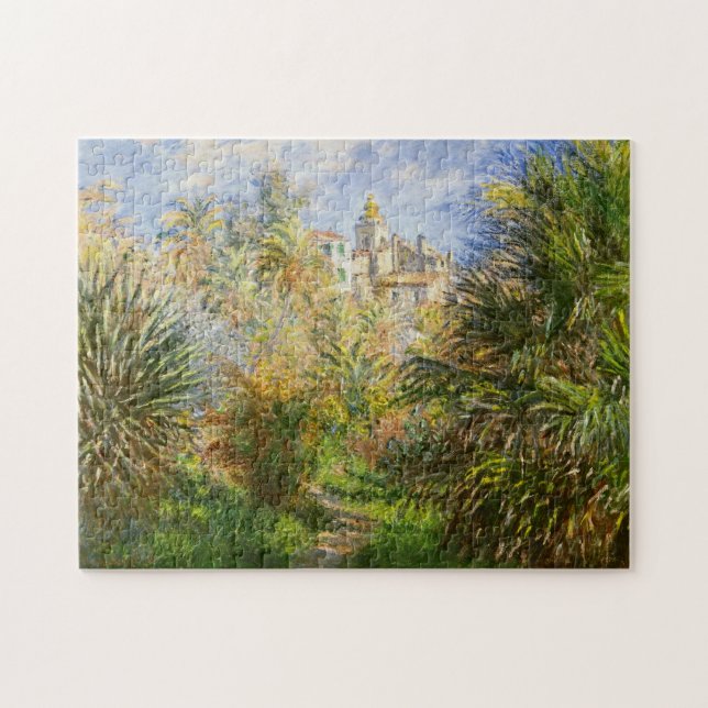 Gardens Villa Moreno Bordighera Monet Fine Art Pussel (Horisontell)