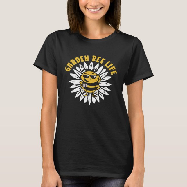 Gardenväxter Garden Flowers  bin T Shirt (Framsida)