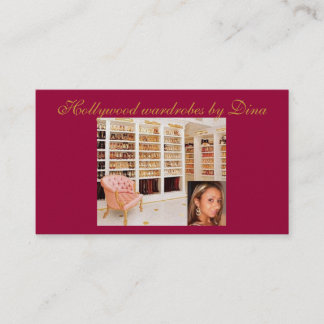 Garderobstylist Visitkort