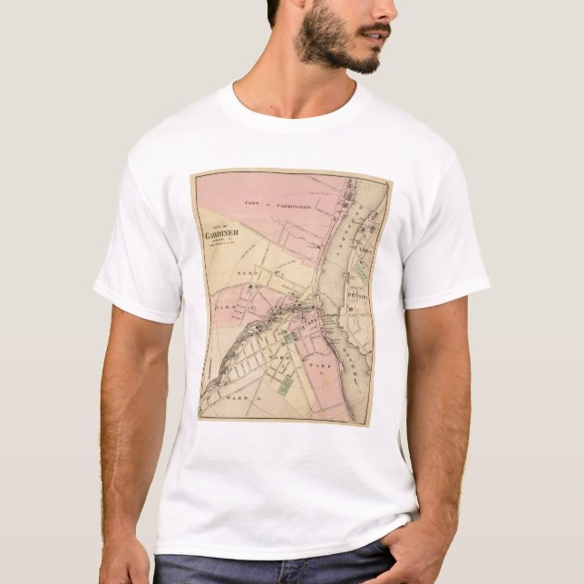 Gardiner Kennebec County T-shirt (Framsida)