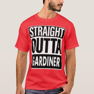 Gardiner Namn Rak Outta Gardiner T Shirt