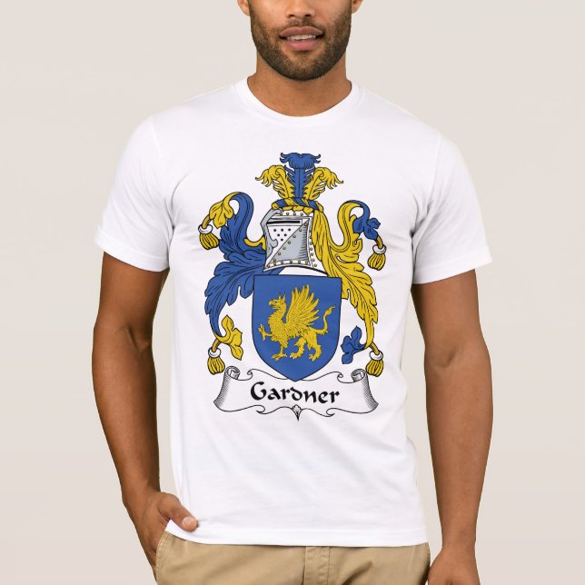 Gardner familjvapensköld t-shirt (Framsida)