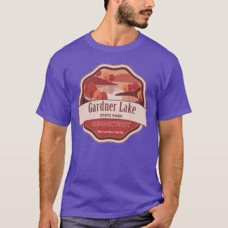 Gardner Lake State Park New London County Connecti T Shirt