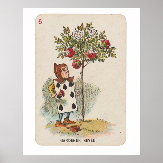 GARDNER SJU - ALICE I UNDERLAND POSTER (Framsidan)