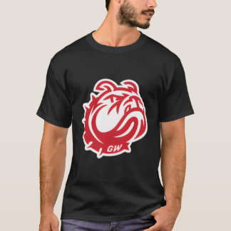 Gardner-Webb Runnin' Bulldog Lämnat chestikon T Shirt