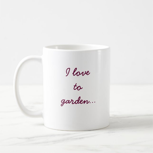 Gardners mugg (Vänster)