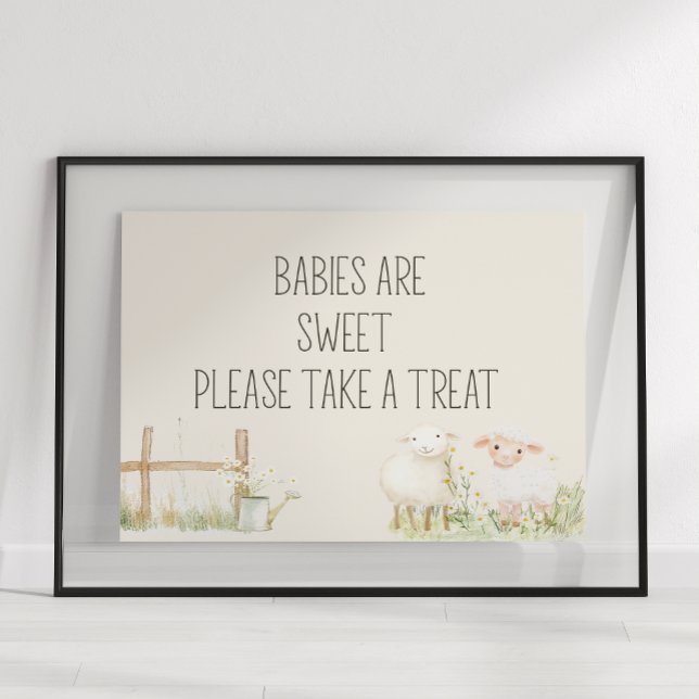 Gårdsdjur Äng Vänner Baby Shower Förmån Tecken Poster (Skapare uppladdad)