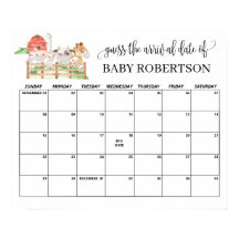 Gårdsdjur Babykalas Gissa Förfallodatum Kalender