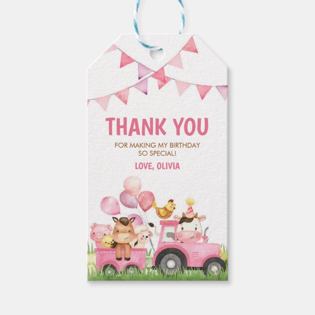 Gårdsdjur, Ladugård, Ranch presentetiketter (Framsidan)