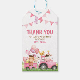 Gårdsdjur, Ladugård, Ranch Presentkort Presentetikett