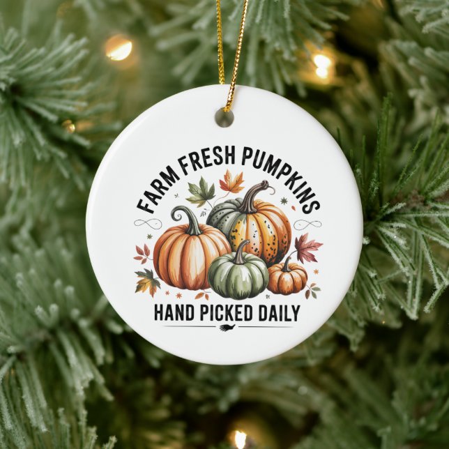 Gårdsfräscha Pumpa Ornament (Träd)