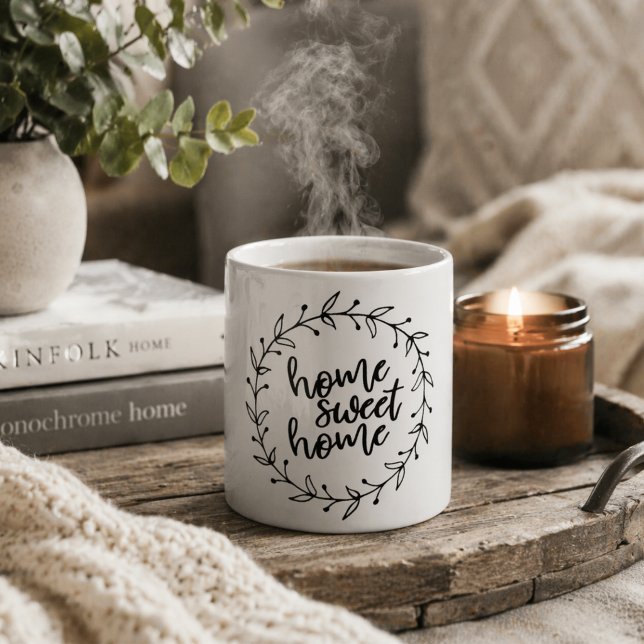 Gårdshus Hem Ljuva Hem Kaffemugg (Skapare uppladdad)