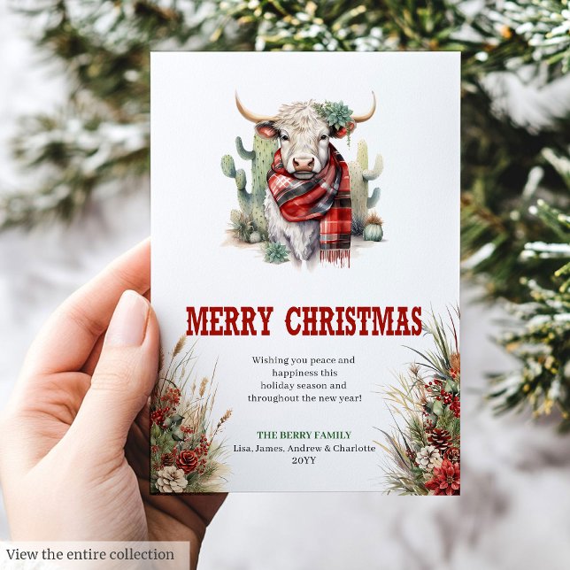 Gårdshus julhälsningskort digital fil julkort (Farmhouse Christmas greeting card digital file

)