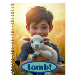 Gårdskamrater Lamm Notisbok Anteckningsbok