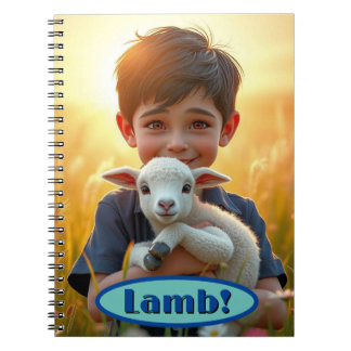 Gårdskamrater Lamm Notisbok Anteckningsbok