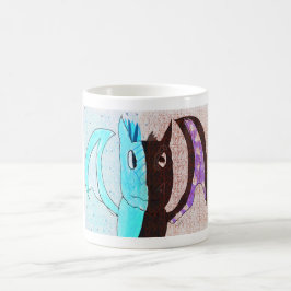 Gare à morsa mugg! kaffemugg