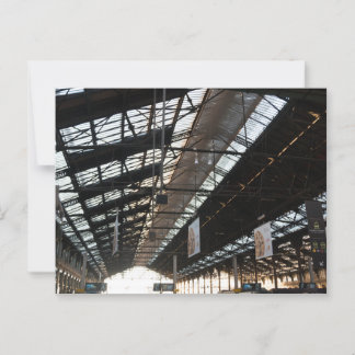 Gare de Lyon Main Hall - Tåg Station, Paris Vykort