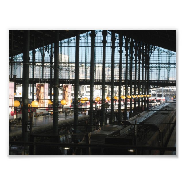 Gare du Nord Fototryck (Framsidan)