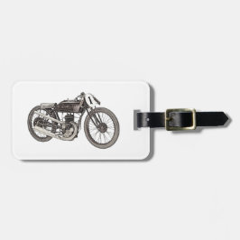 Garelli tävlamotorcykel 1926 bagagebricka