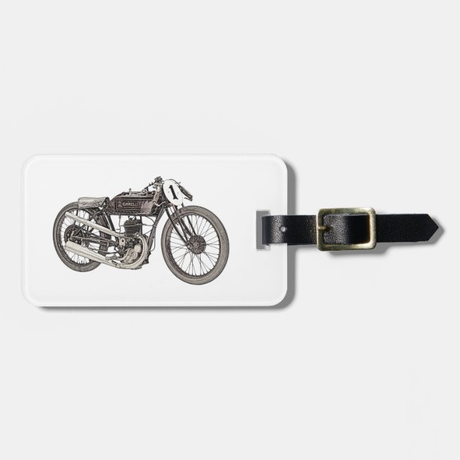 Garelli tävlamotorcykel 1926 bagagebricka (Horisontell Framsida)