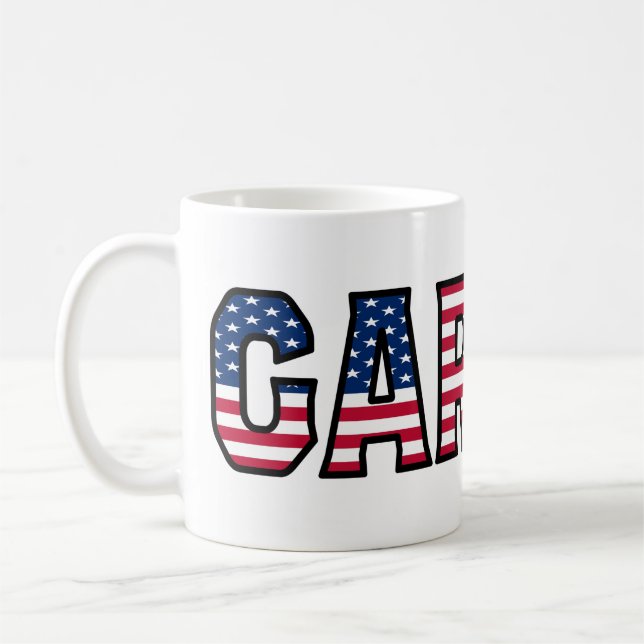 Gareth Name Vorname USA styled Tasse Kaffeetasse Kaffemugg (Vänster)