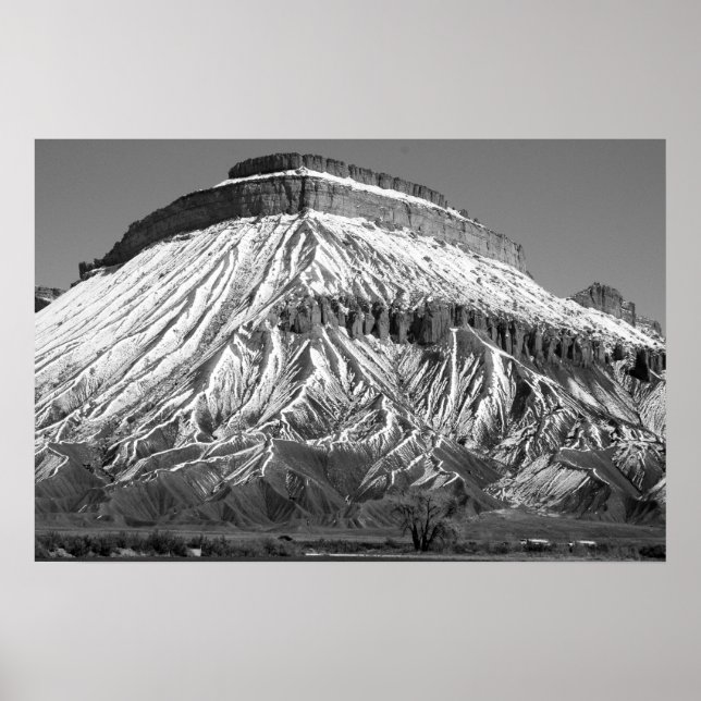 Garfield i Winter Black and White Photo Poster (Framsidan)