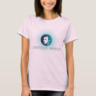 Garfield Mayor "Arctic Sol" White Dam Passande T Shirt