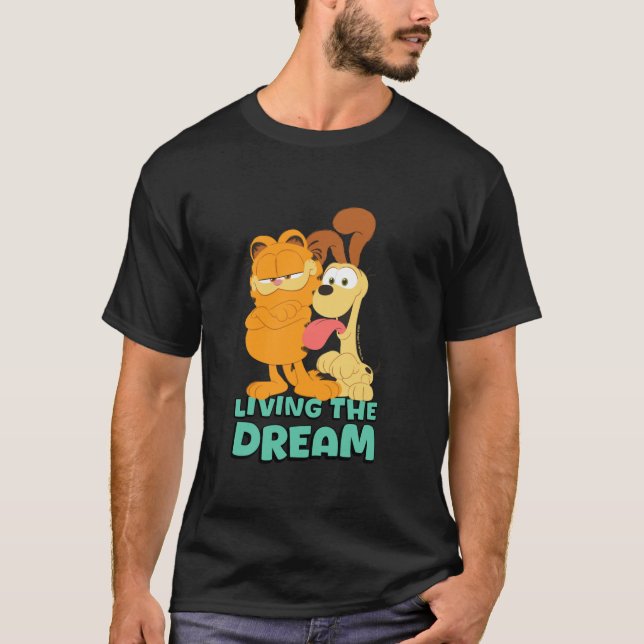 Garfield och Odie T Shirt (Framsida)