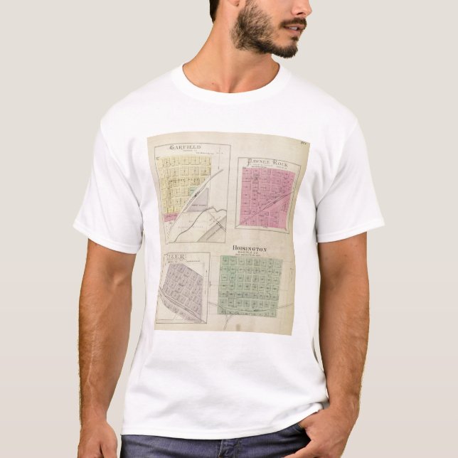 Garfield Pawneesten, Heizer, Hoisington, Kansas T Shirt (Framsida)