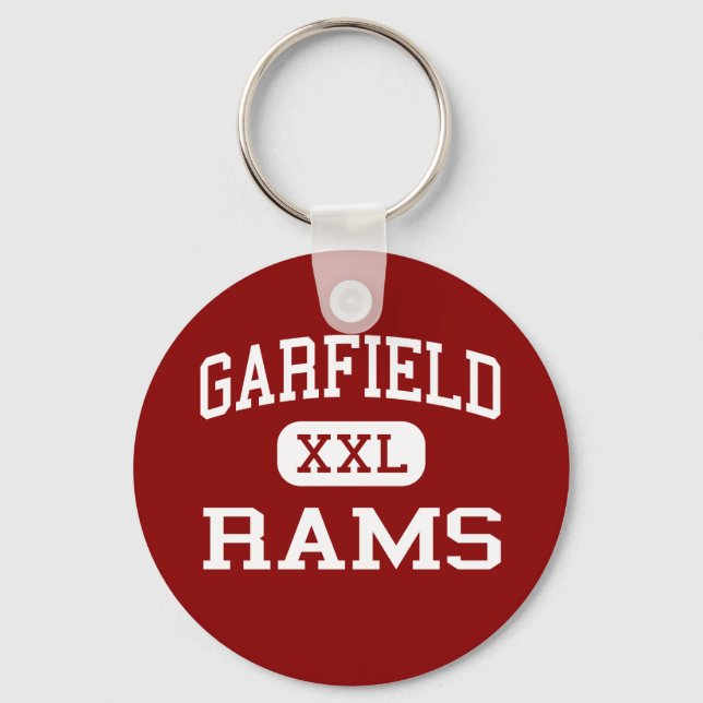 Garfield - Rams - High School - Akron Ohio Nyckelring (Framsida)